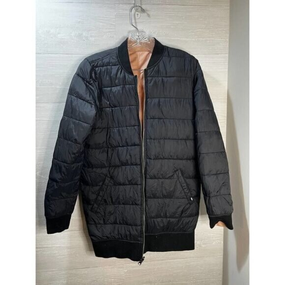 VANS Windproof Water‎ Repellent Fit Reversible Puffer Jacket Small - Picture 2 of 8